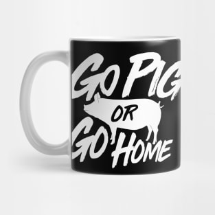 Go Pig or Go Home #2 (light) Mug
